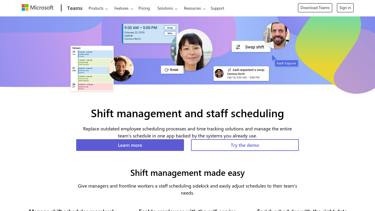 Weekly Work Scheduler